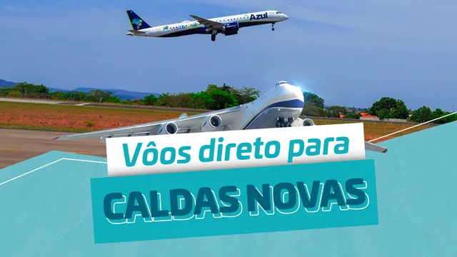 Aeroporto de Caldas Novas amplia voos