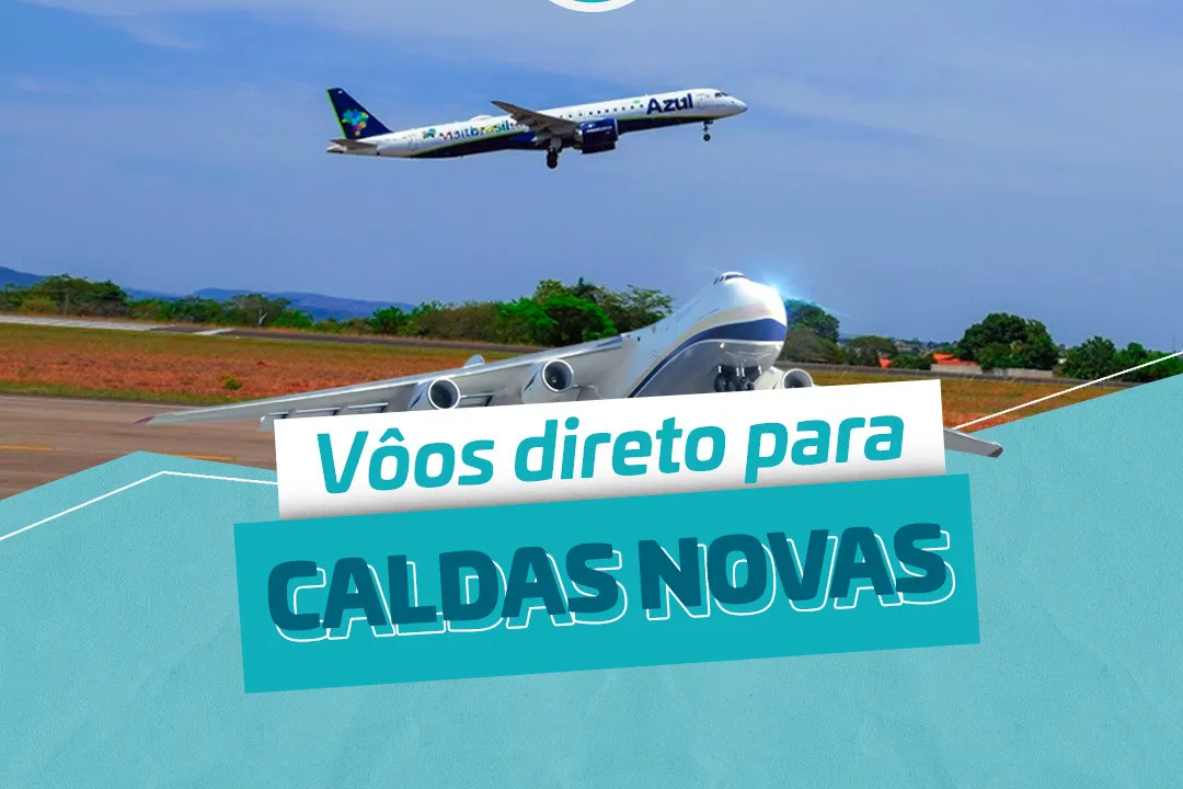 Aeroporto de Caldas Novas amplia voos