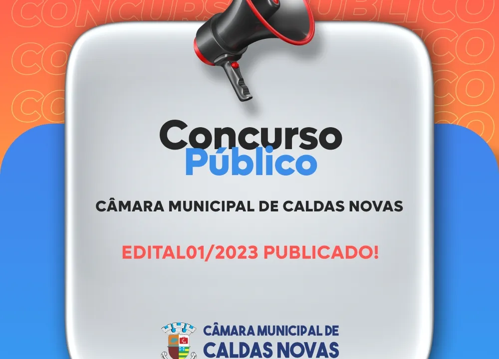 Concurso Câmara Municipal de Caldas Novas