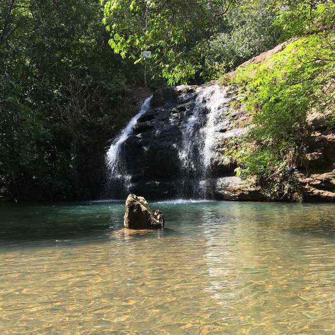 As lindas trilhas e cachoeiras do Parque Estadual Serra de Caldas